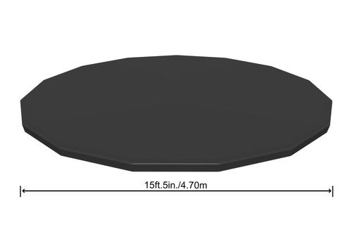 Тент 58038 для каркасного бассейна 457см (D470см) (фото, вид 1)