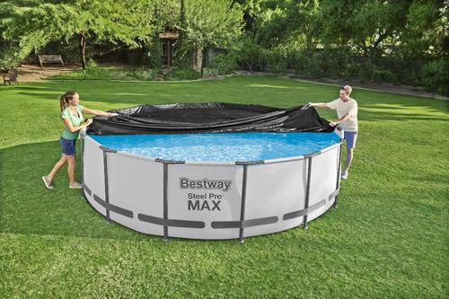 Тент Bestway 58038 для каркасного бассейна 457см (D470см) (фото, вид 5)