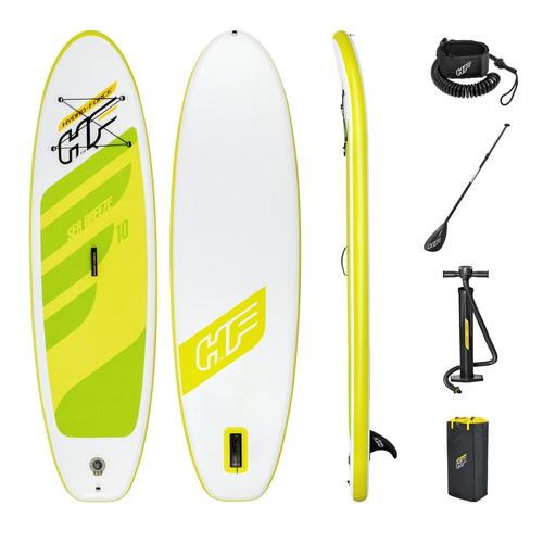 SUP-доска 65340 "Sea Breeze" 305х84х12см, насос, весло, лиш, киль, ремнабор, сумка, до 120кг (фото, вид 1)