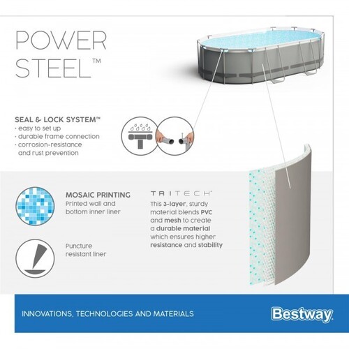   Bestway 56710 Power Steel 549274122, 13430, - 5678/, , , -. (,  12)