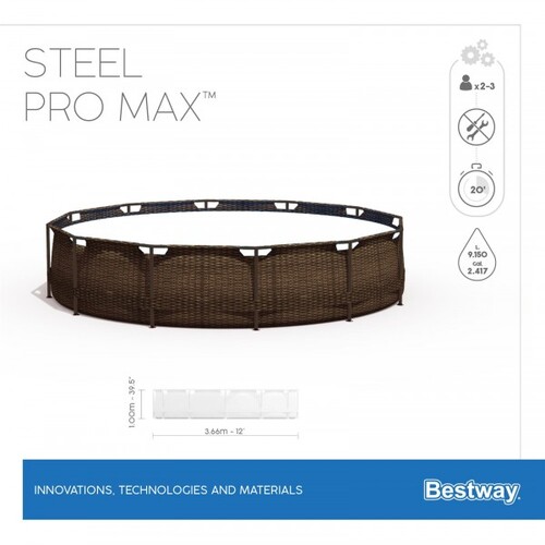   Bestway 56709 Steel Pro Max 366100 "" 9150, - 2006/,  (,  8)