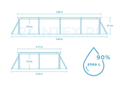   Bestway 56405 Steel Pro 40021181, 5700 (,  4)