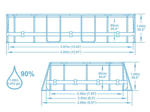   Bestway 56620 Power Steel 427250100, 7250, - 2006/, , - (,  1)