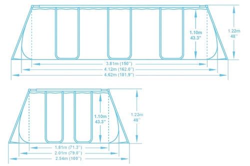   Bestway 56457 Power Steel 412201122, 8124,  - 3028/, , - (,  5)