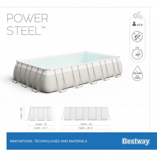   Bestway 56474 Power Steel 732366132, 30045, - 9463/, , , - (,  8)