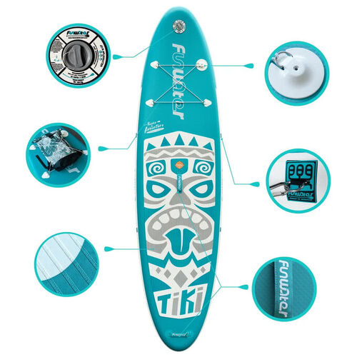 SUP- JS FUNWATER TIKI BLUE FW04A (,  2)