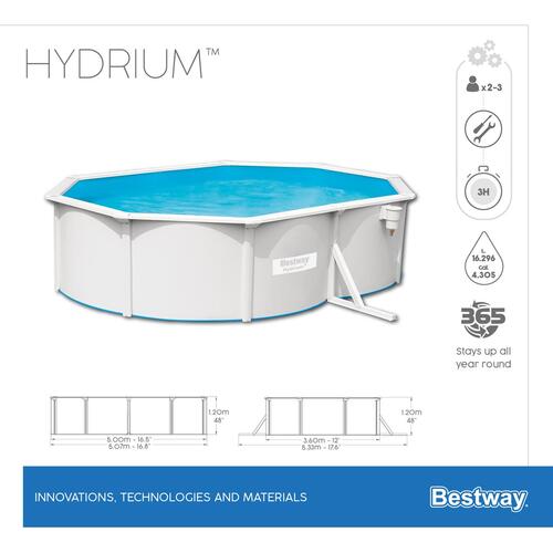   BestWay 56586 Hydrium 500360120, 16296,  - 3028/, , , , -. (,  3)