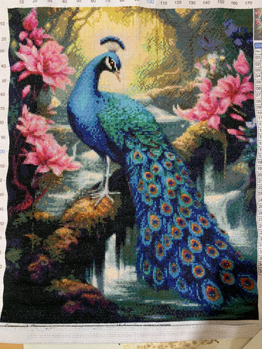 Вышивка ZA012, 40х50 см (вид 5) Вышивка ZA012, 40х50 см (фото, вид 5)