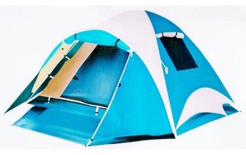 Палатка JOVIAL ART-2316, Палатка туристическая 3-х местная Traveltop CT-2316, с тамбуром (110+210)х210х165см
