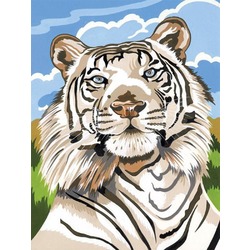 РЗ ЕХ5065 " Белый тигр", 30х40 см